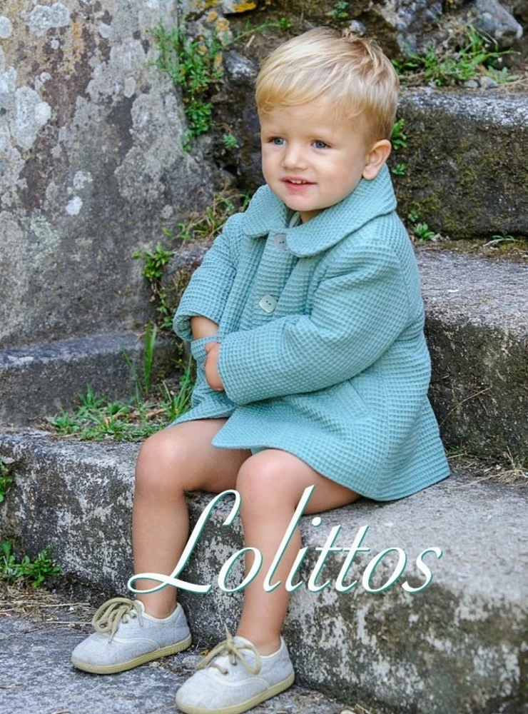 Abrigo para niño de lolittos colección Marieta