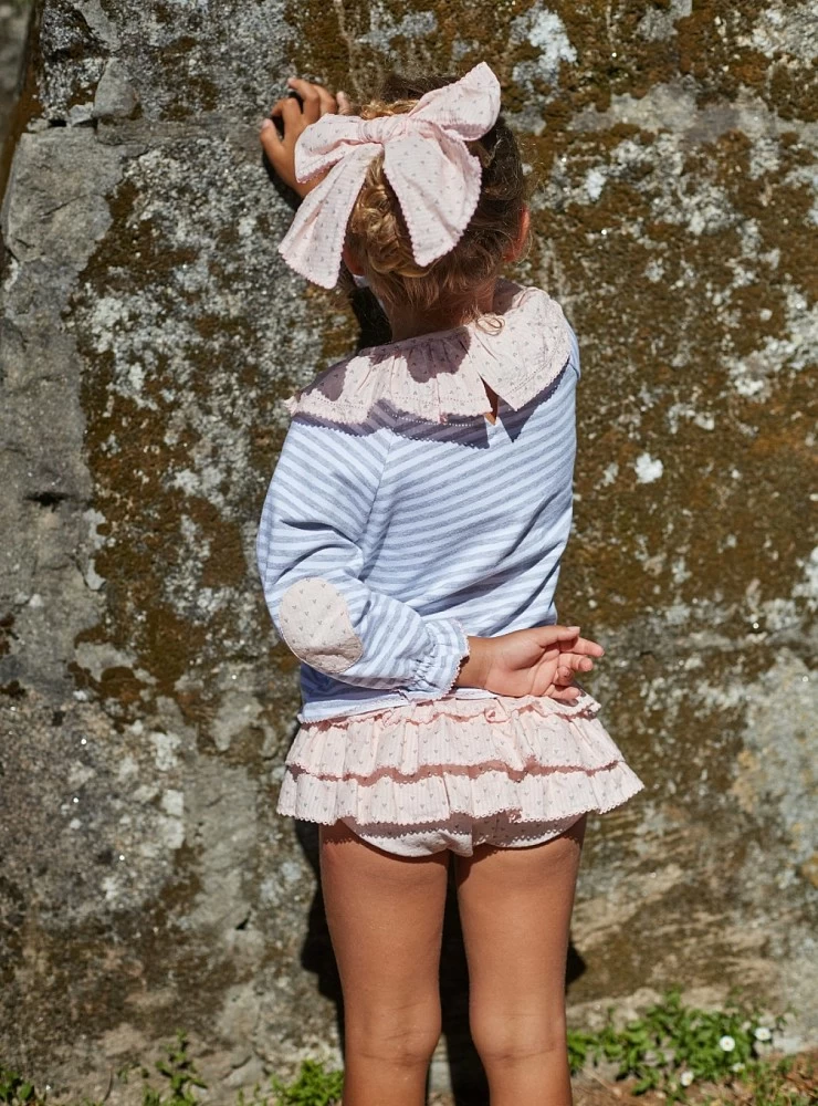 Babalú two-piece set for girls from La Martinica