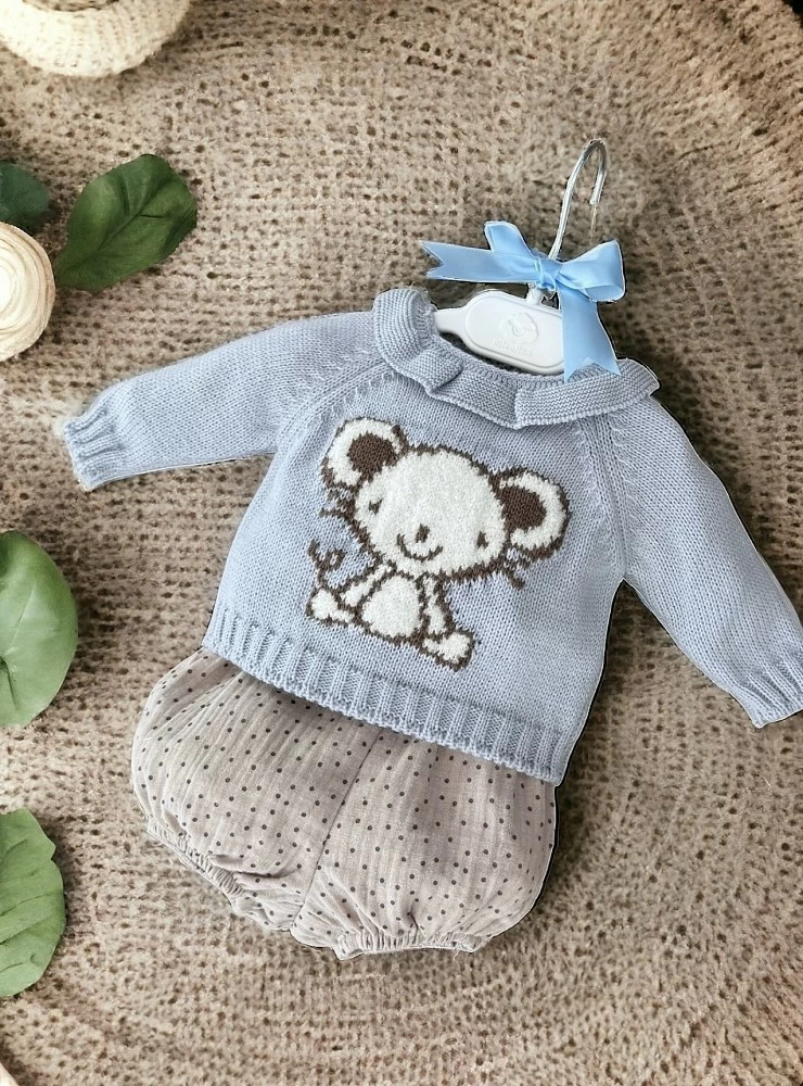 Baby set sweater and panties Dumbo collection