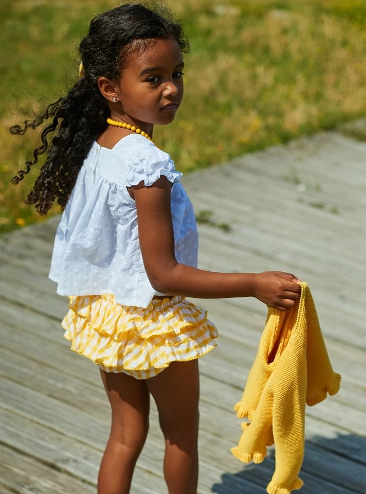 Blouse with panties and jacket from La Martinica Kittie collection