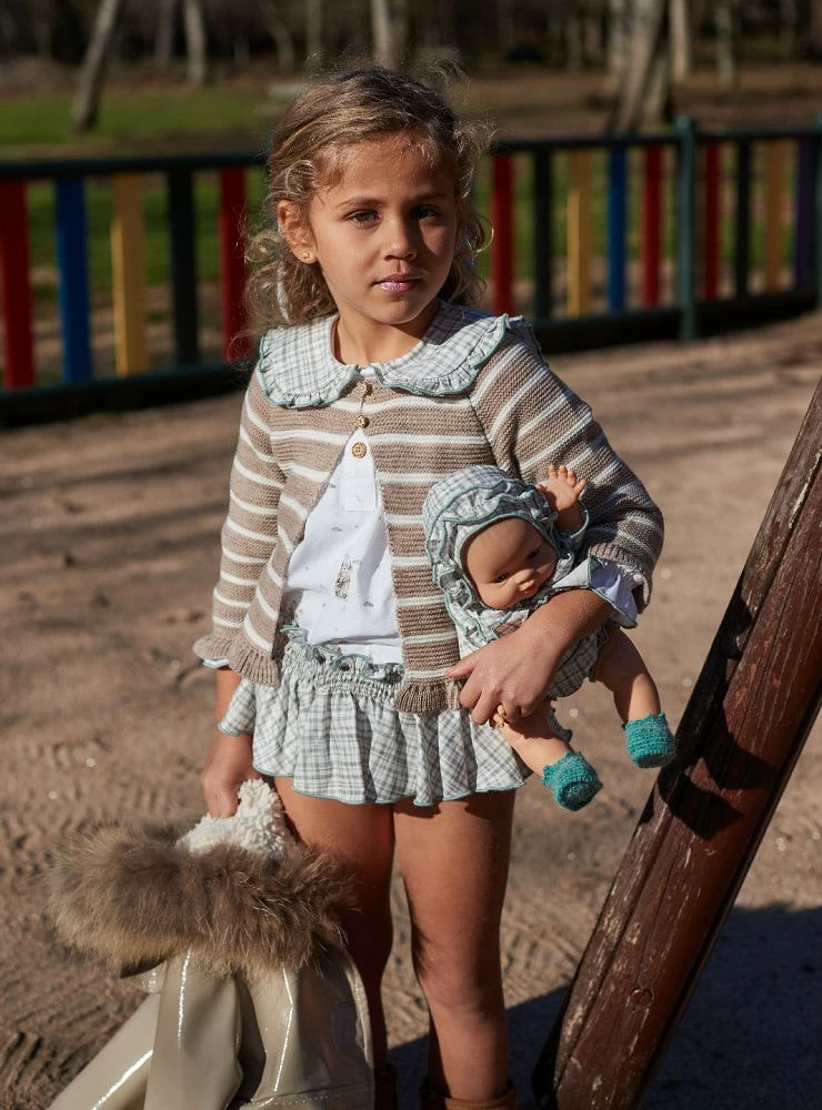 Blouse with panties and jacket from La Martinica Yogui Collection