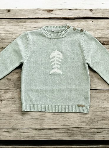 Boys' cotton jersey sweater from the Fresonara collection