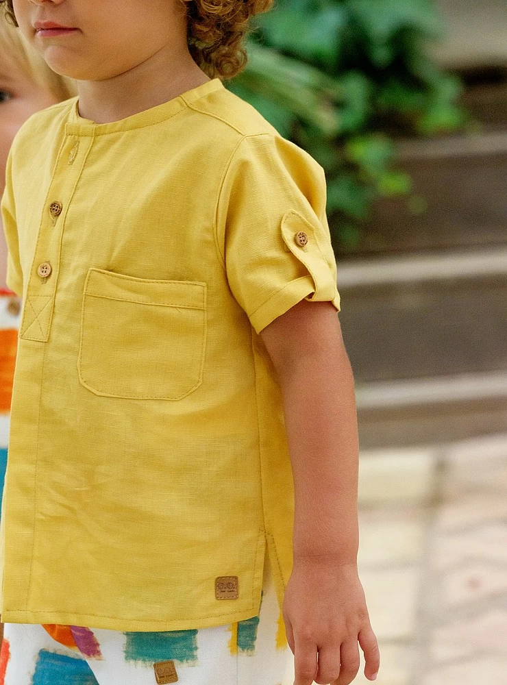 Camisa y pantalón para niño colección Parchis de José Varón