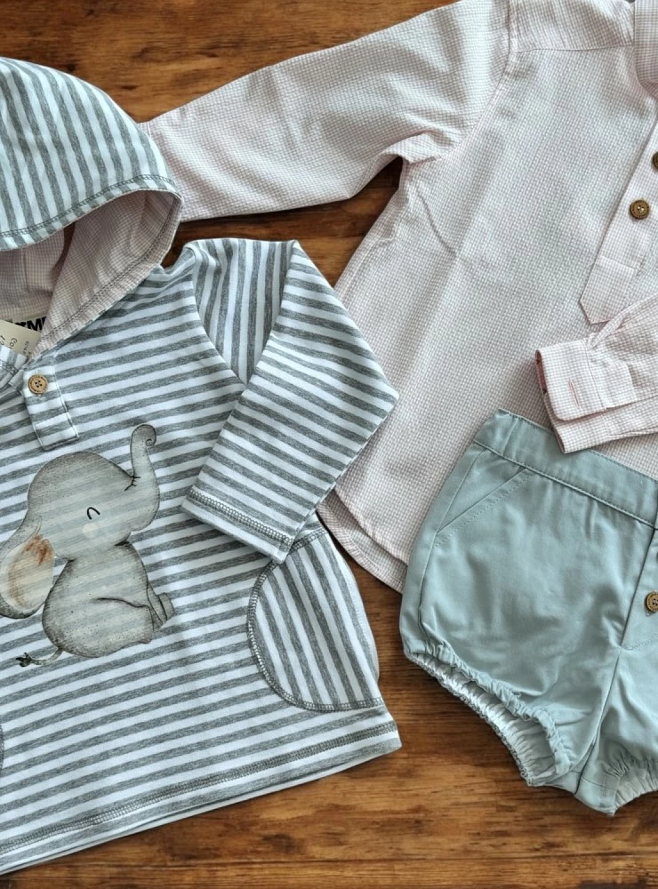 Conjunto babalú para niño tres piezas de La Martinica