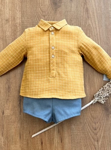 Conjunto bebé niño camisa y pantalón colección Simba