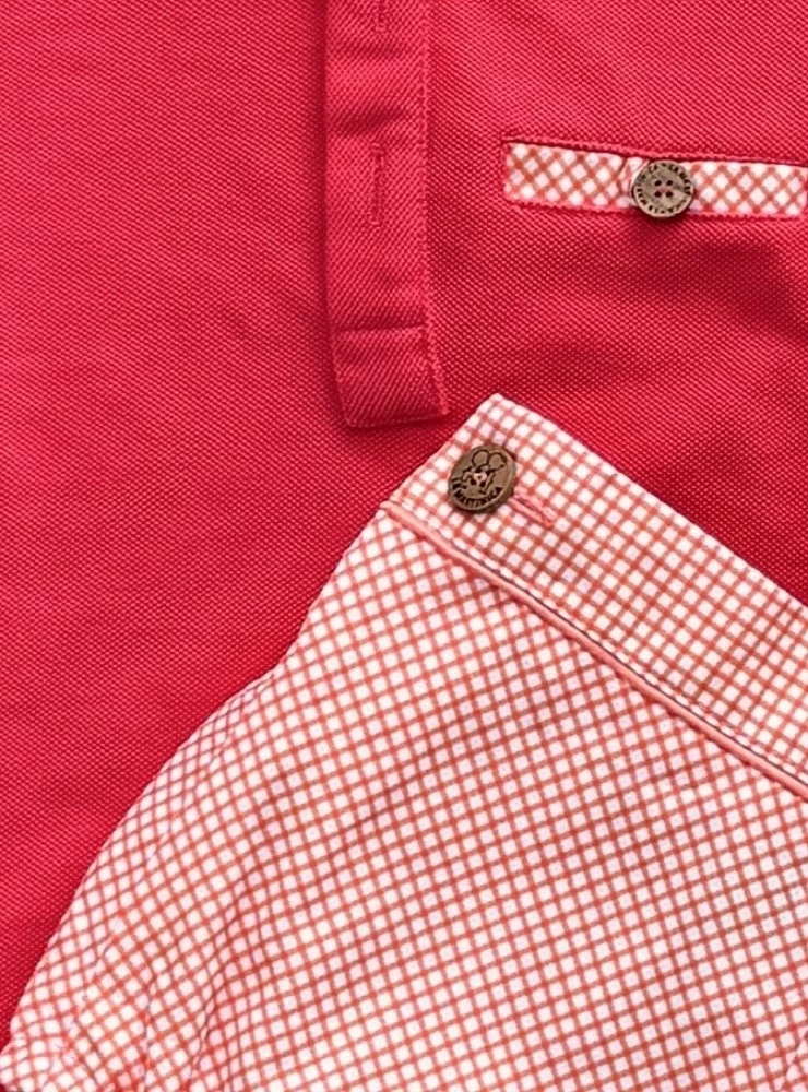 Conjunto lirio polo y bombachito de La Martinica