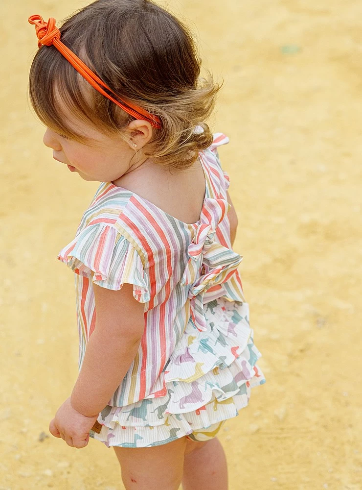 Conjunto para niña Colección Teckel de José Varón