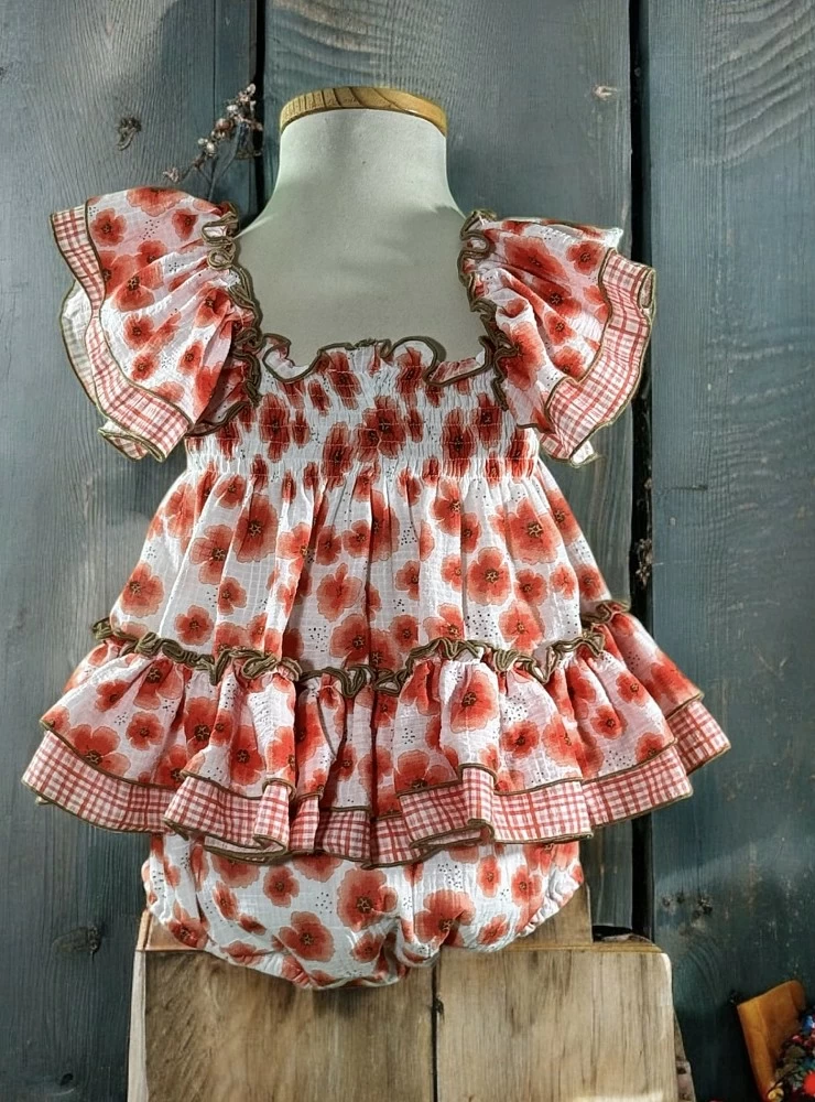 Conjunto para niña de lolittos colección Poppy