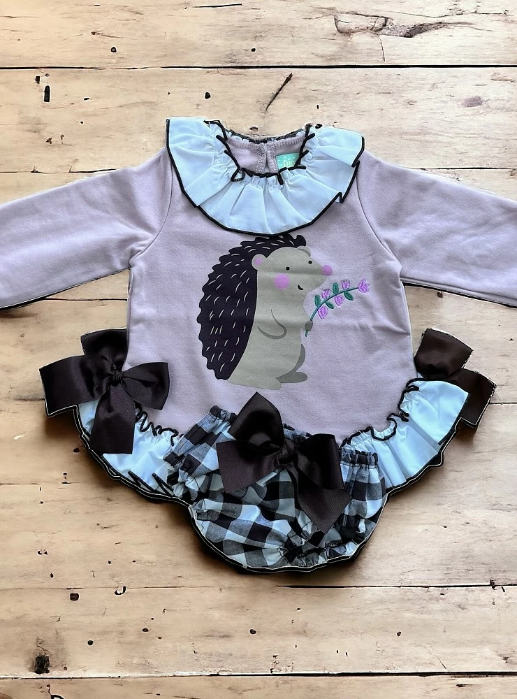 Conjunto para niña de pio pio colección Erizo