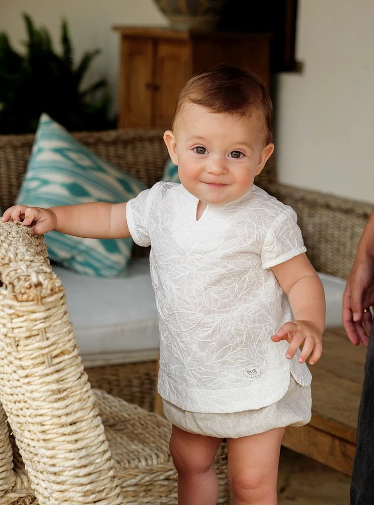 Conjunto para niño colección bordado de José Varón