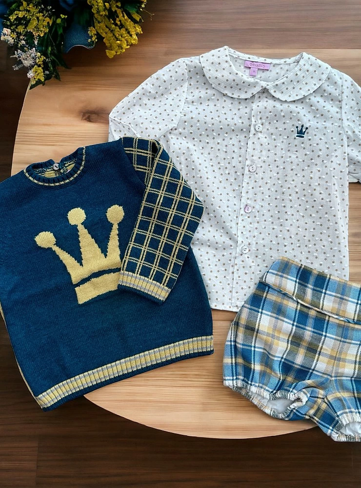 Conjunto para niño de Eva Castro Colección Molie