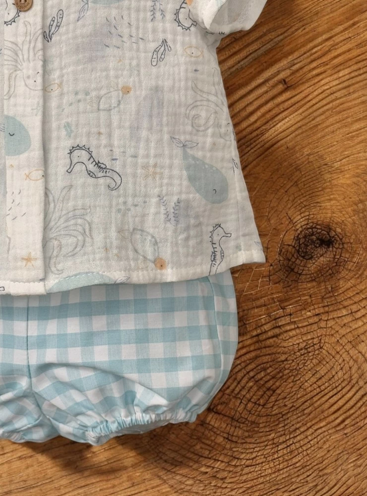 Conjunto para niño dos piezas colección Brigitte