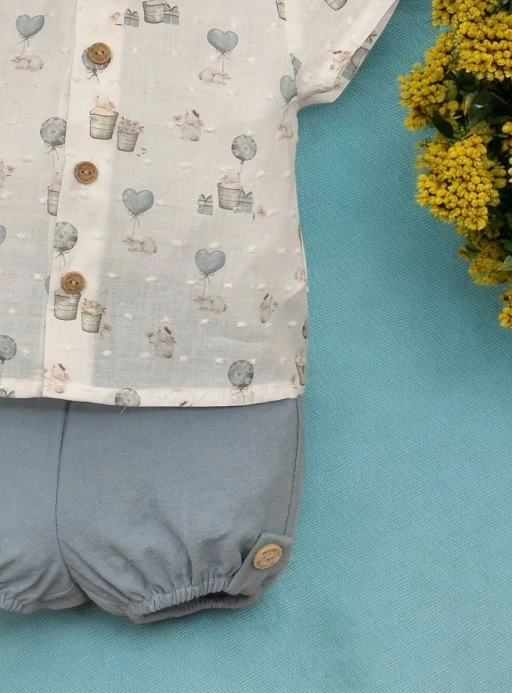 Conjunto para niño especial primeros meses colección Dennise