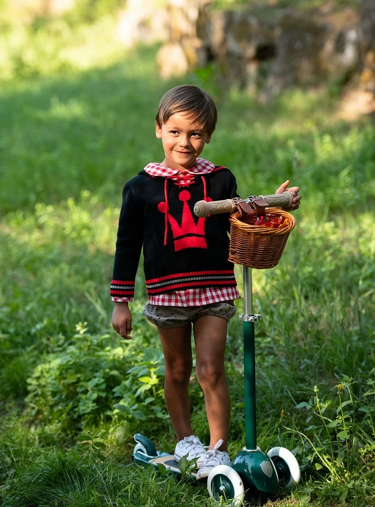 Conjunto para niño tres piezas colección Marion de Eva Castro