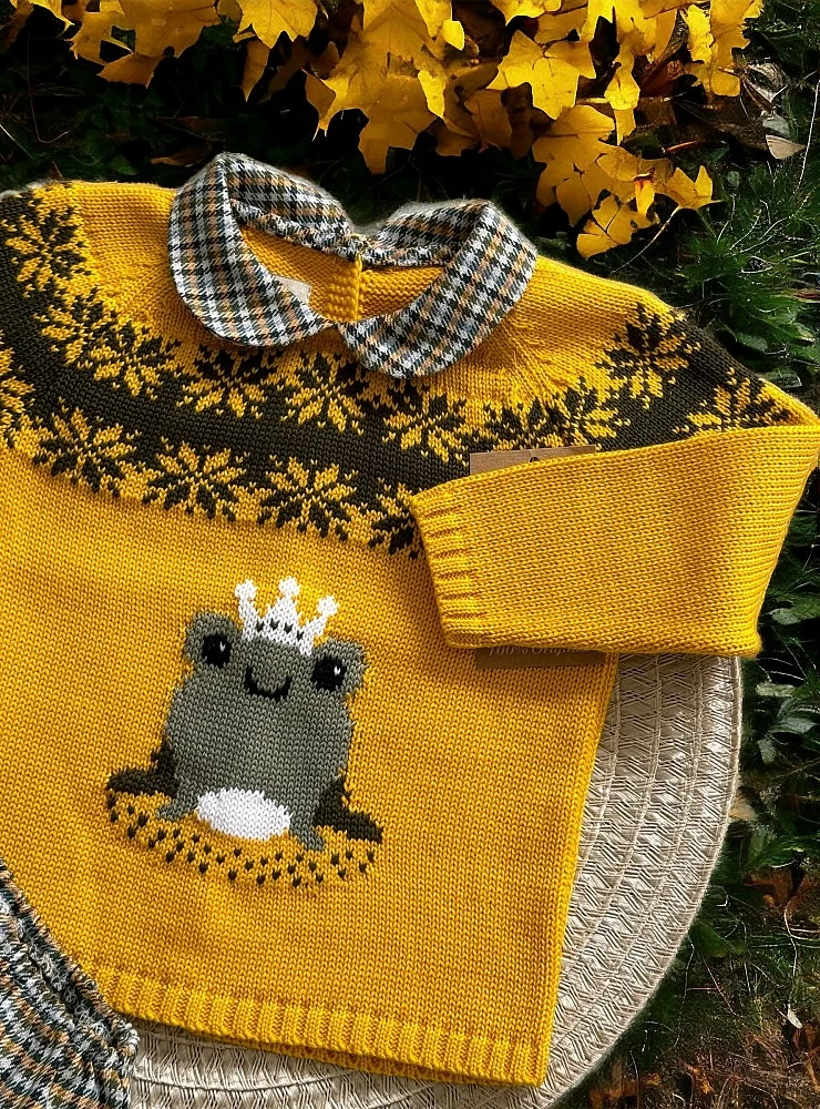 Conjunto para niño. Jersey y bombachito Colección Principe de Lolittos