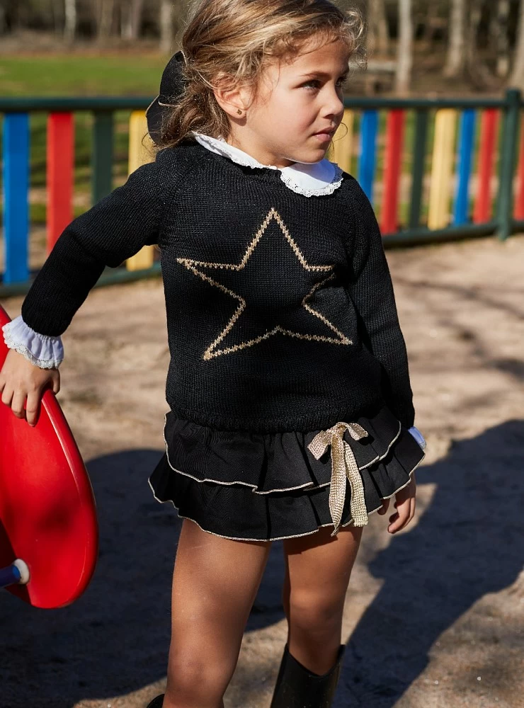 Conjunto tres piezas para niña colección conguitos de La Martinica