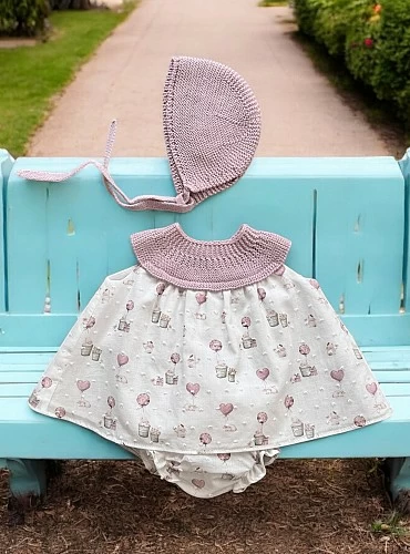 Conjunto tres piezas para niña colección Dennise