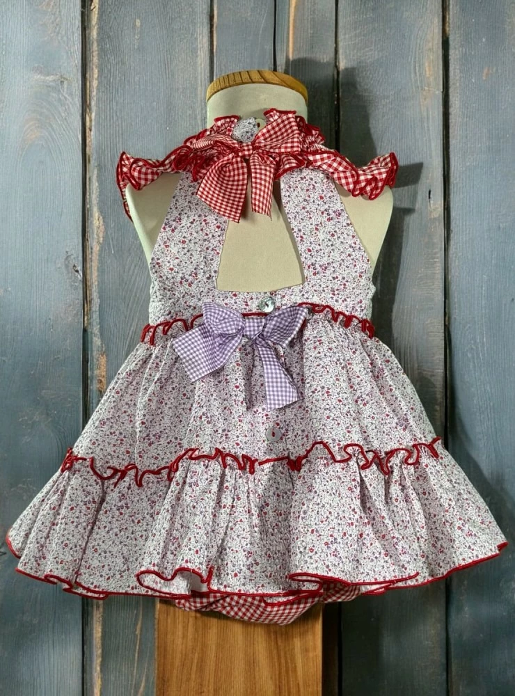 Conjunto tres piezas para niña de Lolittos Colección Boat