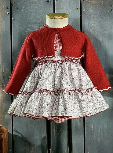 Conjunto tres piezas para niña de Lolittos Colección Boat