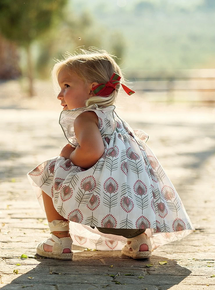 Dress and panties from Cocote's Peacock collection