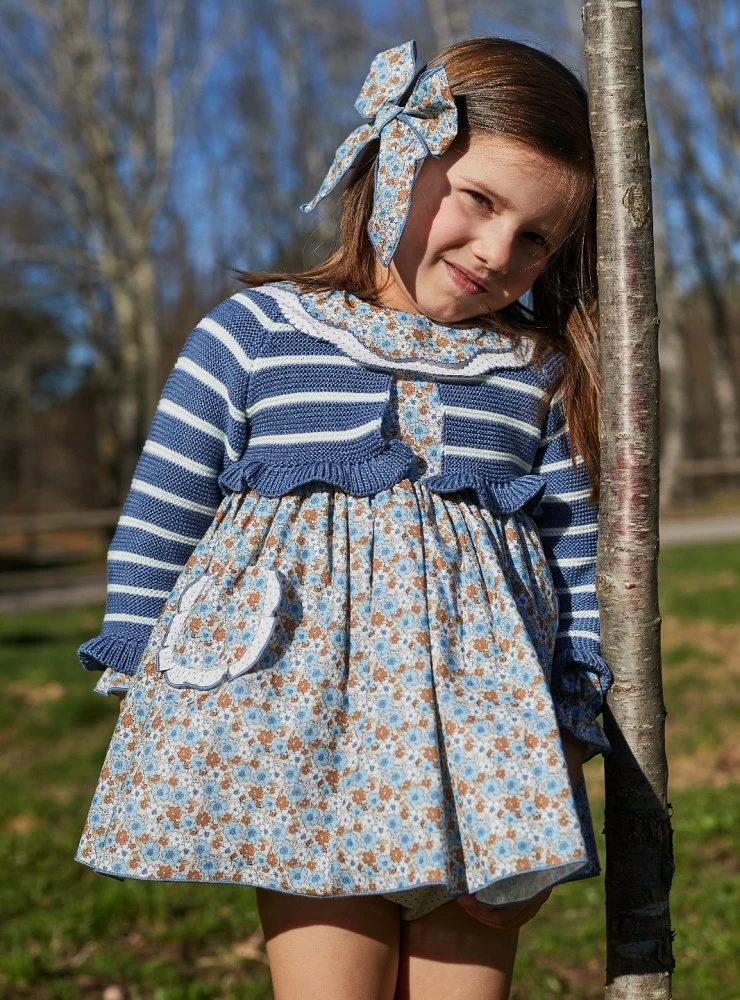 Dress with panties and jacket from La Martinica Caracolinos Collection