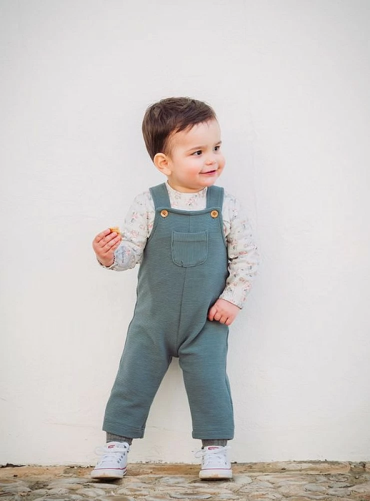 Dungarees and blouse for children from the Family collection by Cocote