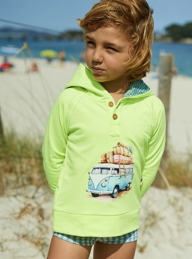 Fluorescent sweatshirt from the Martinique van collection