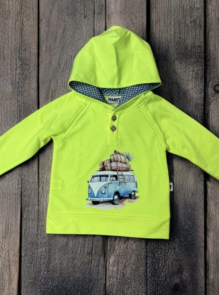 Fluorescent sweatshirt from the Martinique van collection