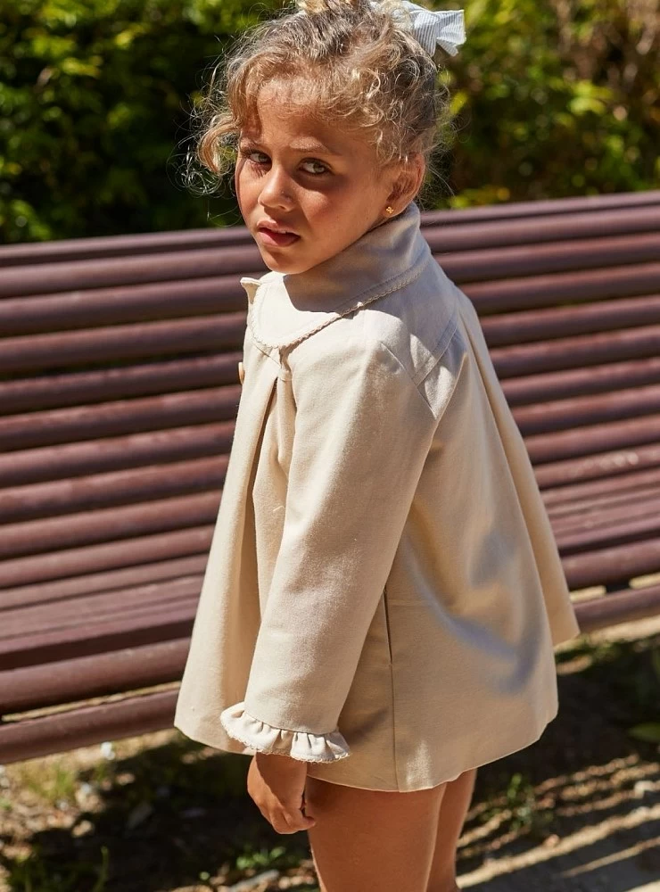 Gabardina para niña de La Martinica