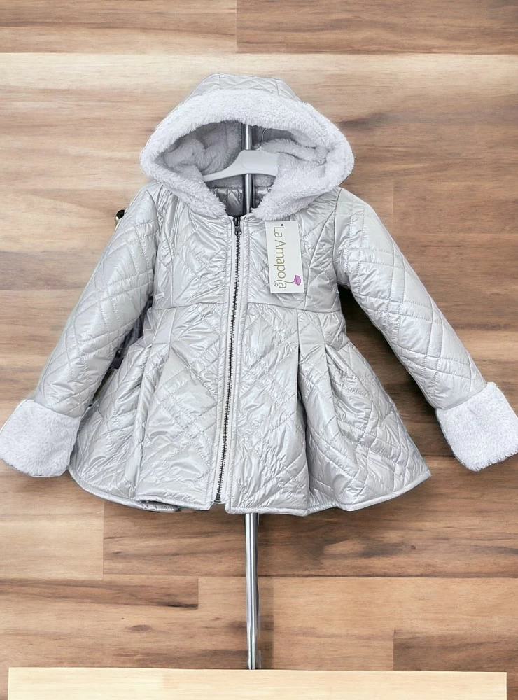 Girl's coat from La Amapola Shaina Collection