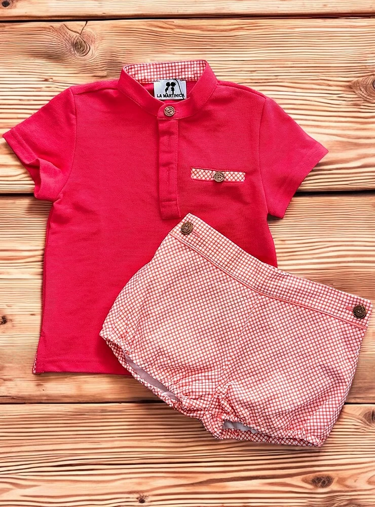 Lily polo and bloomers set from La Martinica