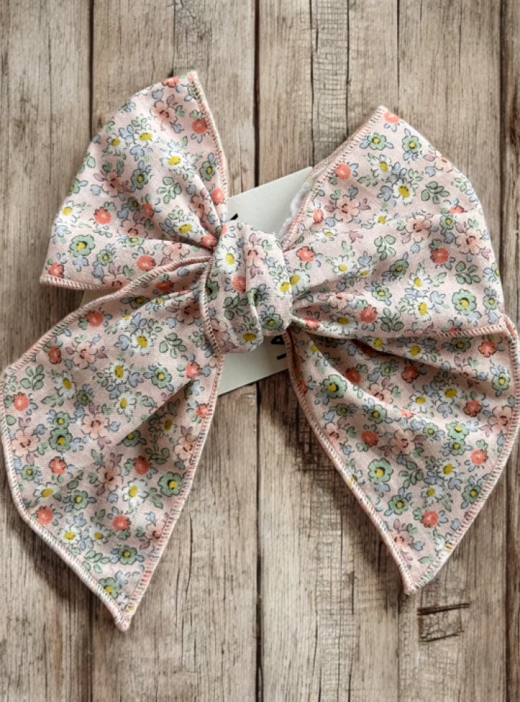 Pink and Blue Martinique Collection Bow