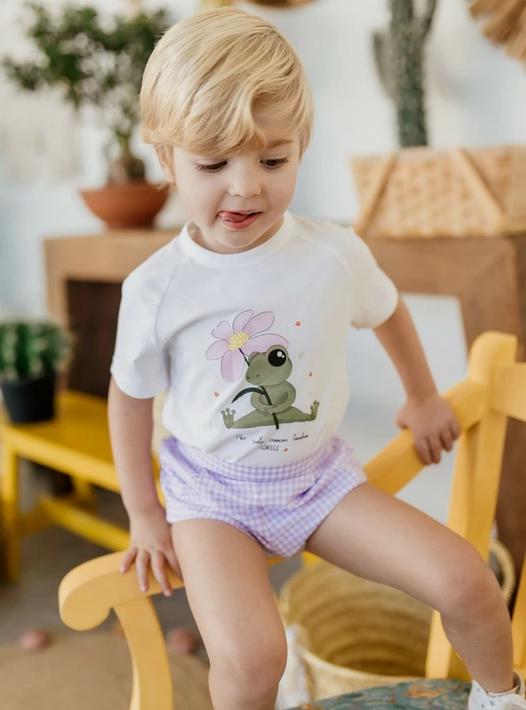 Pio Pio romper set for boys