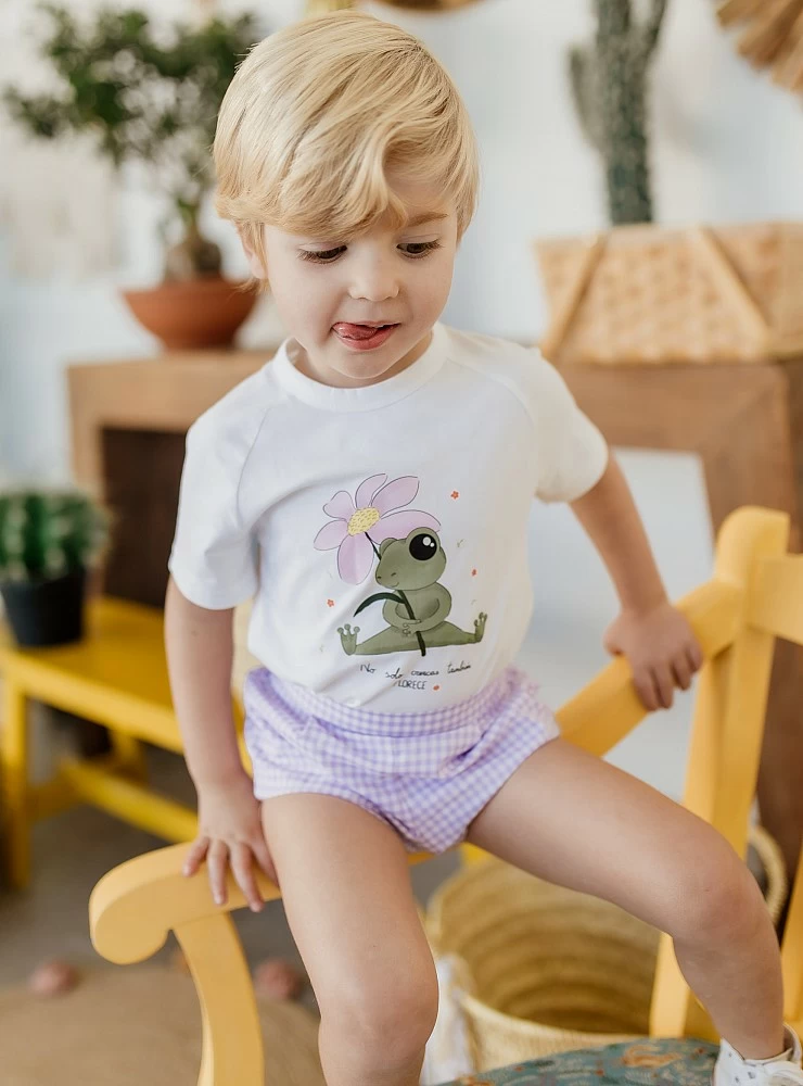 Pio Pio romper set for boys