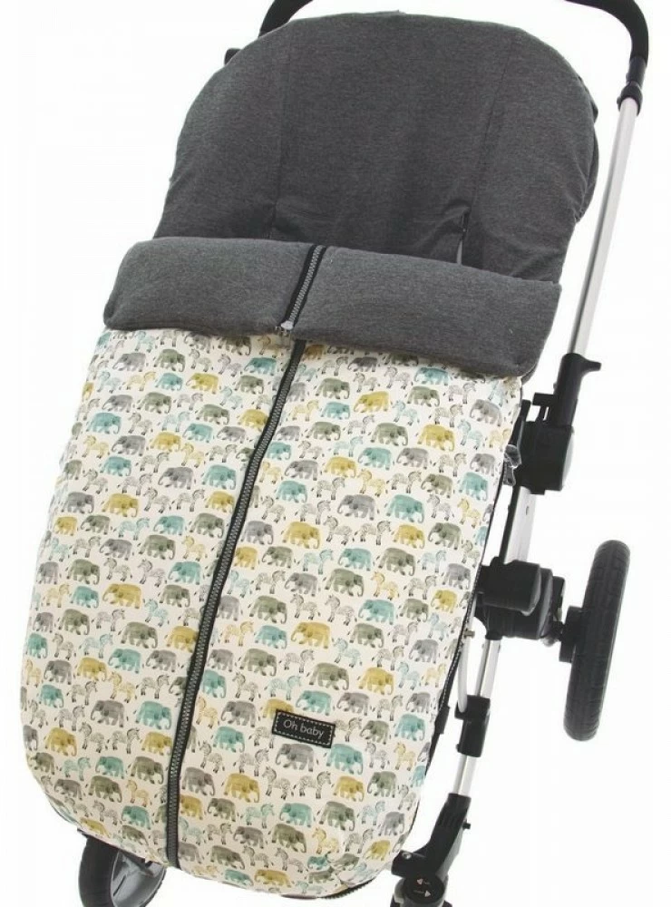 Saco de silla universal con estampado jungla. Entretiempo