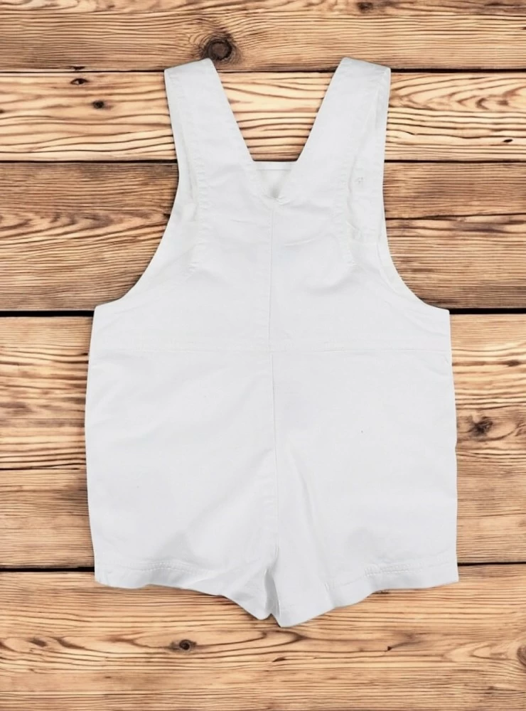 Saint Tropez white dungarees by Foque