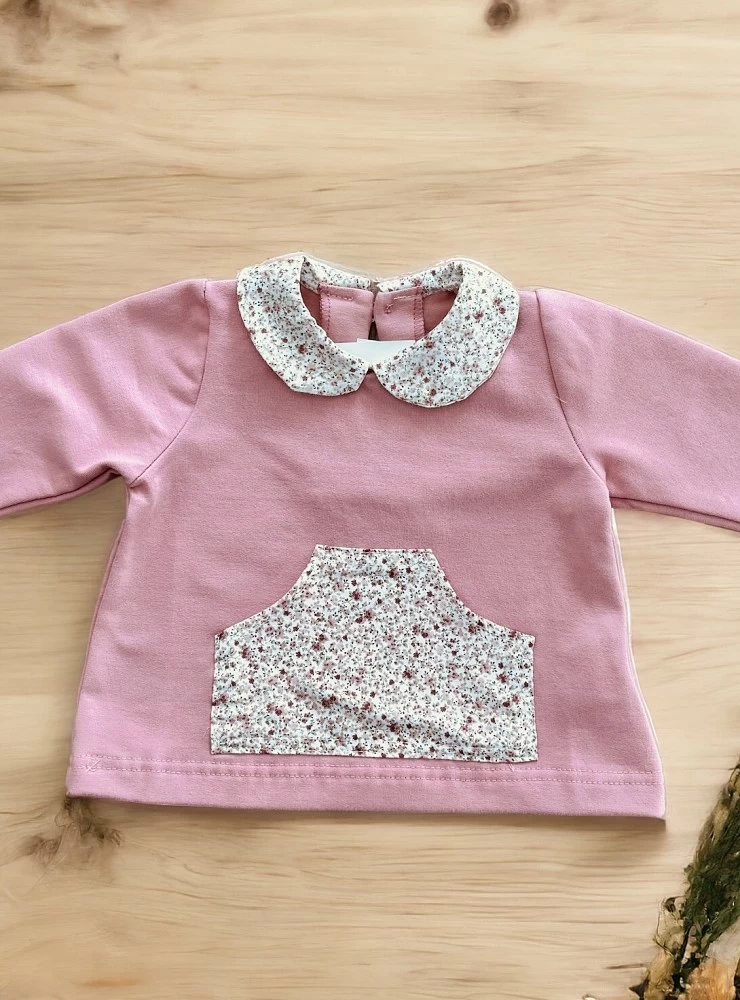 Sudadera para niña Colección Clavel