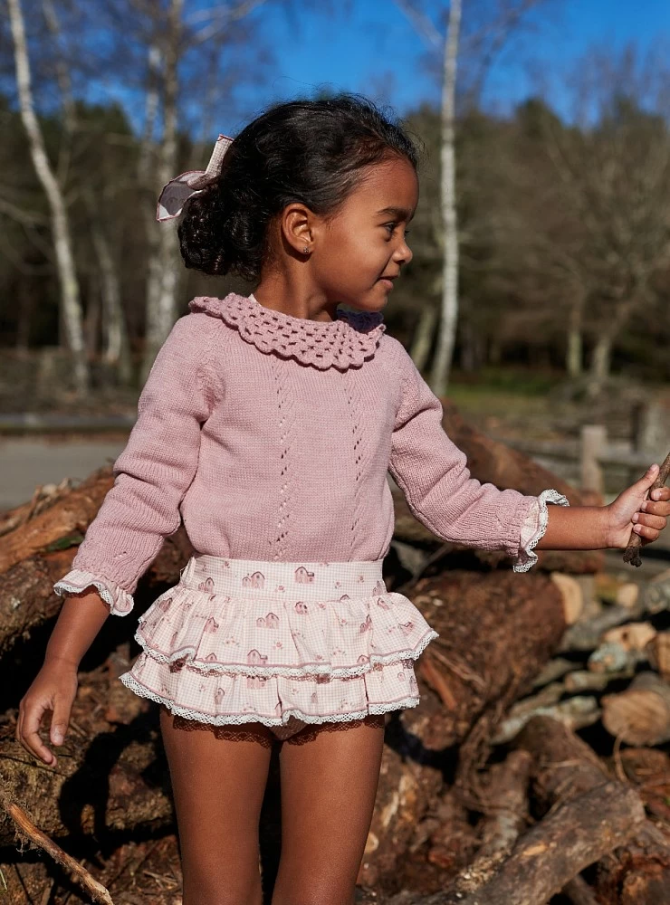 Sweater and panties from the Martinique tree house collection