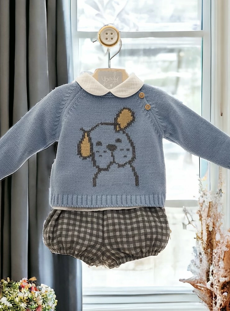 Three-piece set for boys, Puppy Collection