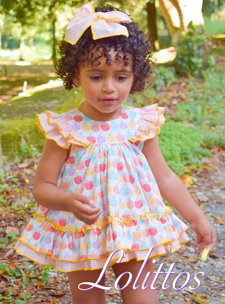 Two-piece set for girls from Lolittos Picnic Collection