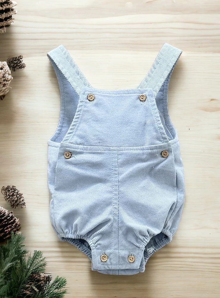 Unisex corduroy overalls. Three colors