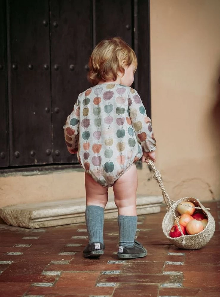 Unisex romper by José Varón Apple Collection