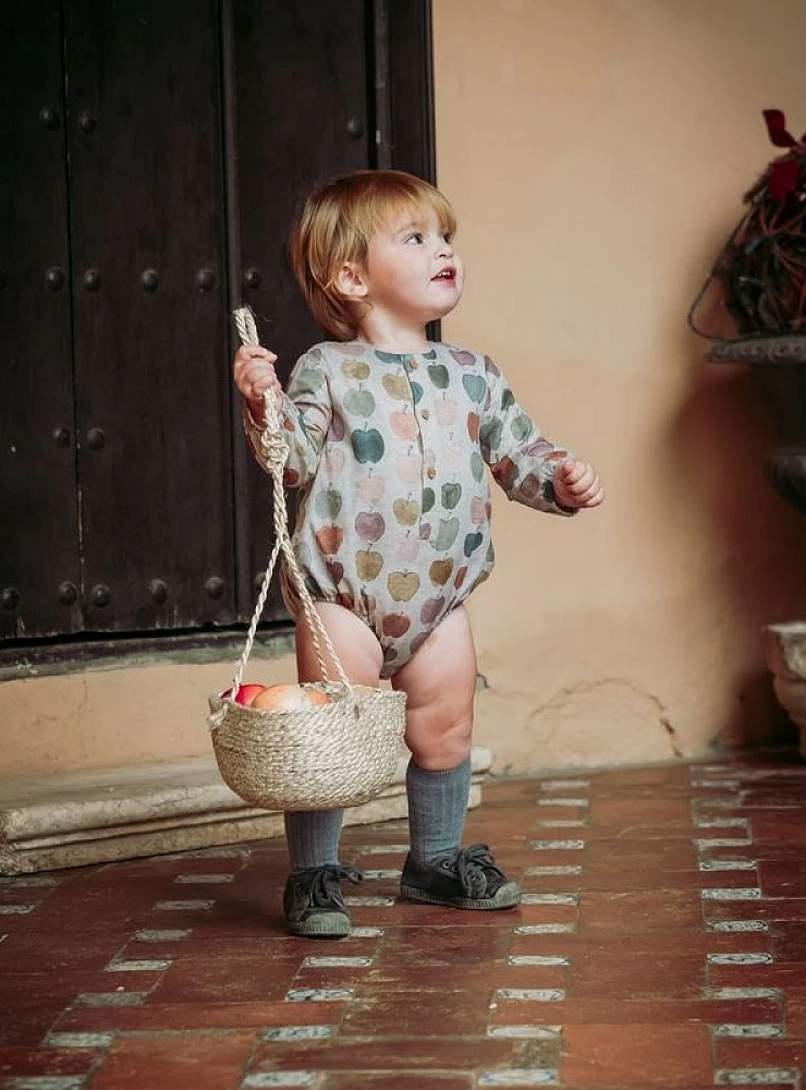 Unisex romper by José Varón Apple Collection