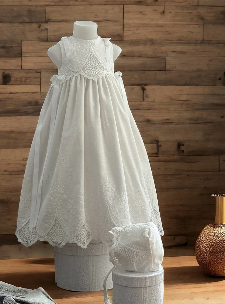 Unisex skirt and hood set Off-white Brezo model